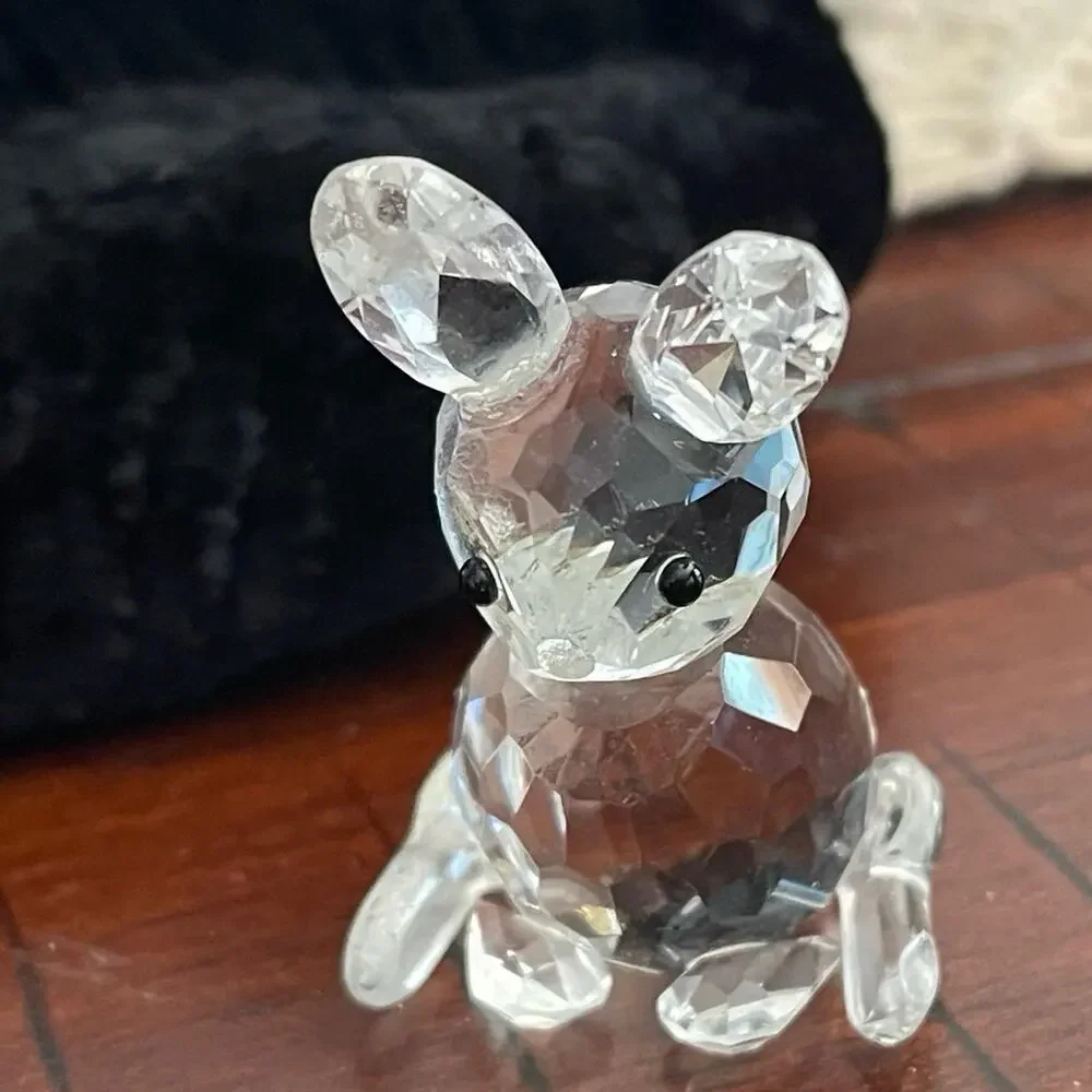 Swarovski crystal bunny